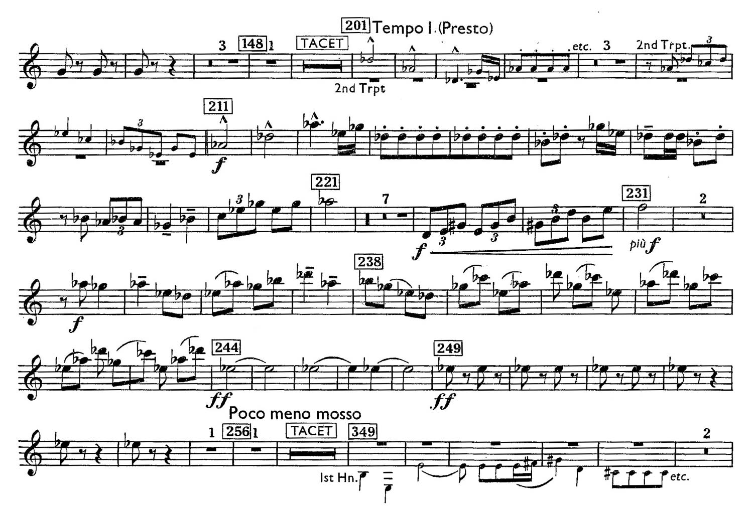 Bartok Concerto For Orchestra Orchestra Audition Excerpt Trumpet A