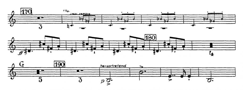 Bruckner_Symphony 7 orchestra audition excerpt Trumpet 6b