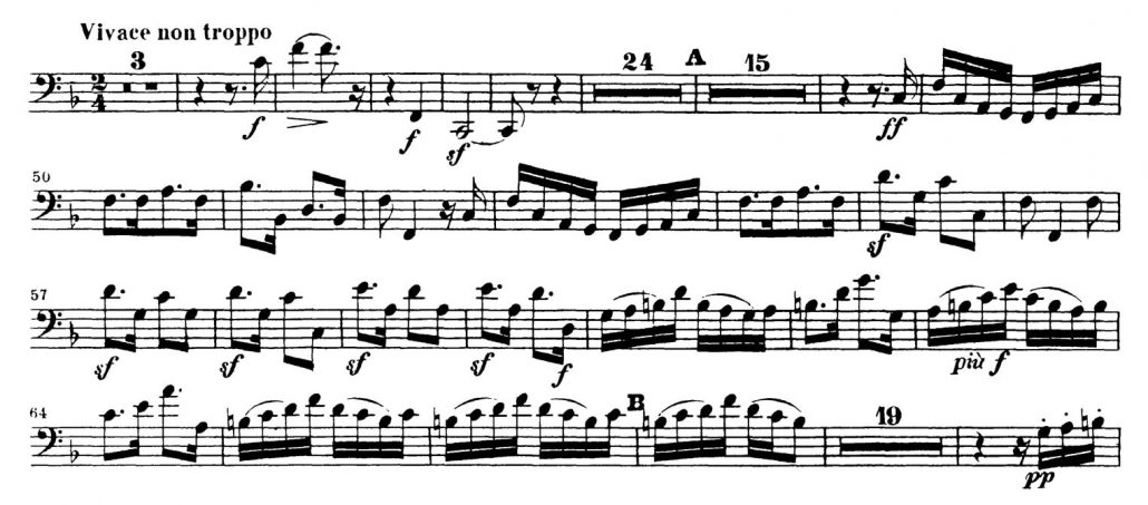 Mendelssohn_Symphony_No_3_Bassoon orchestra audition excerpt