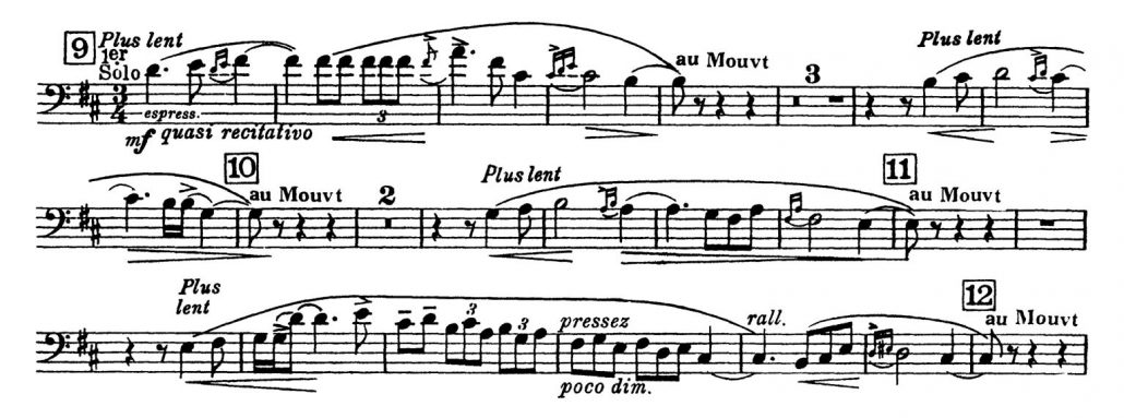 Ravel Alborada del gracisoso Bassoon orchestra audition Excerpt