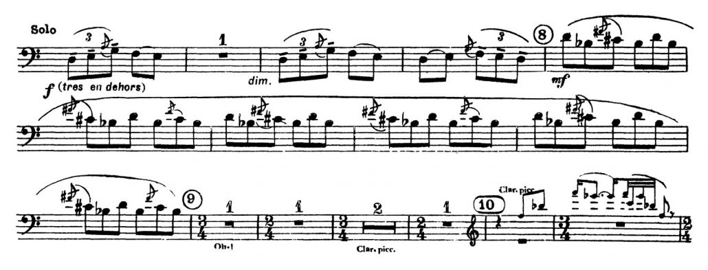 Stravinsky_Rite_of_Spring_Bassoon orchestra excerpt excerpt 2