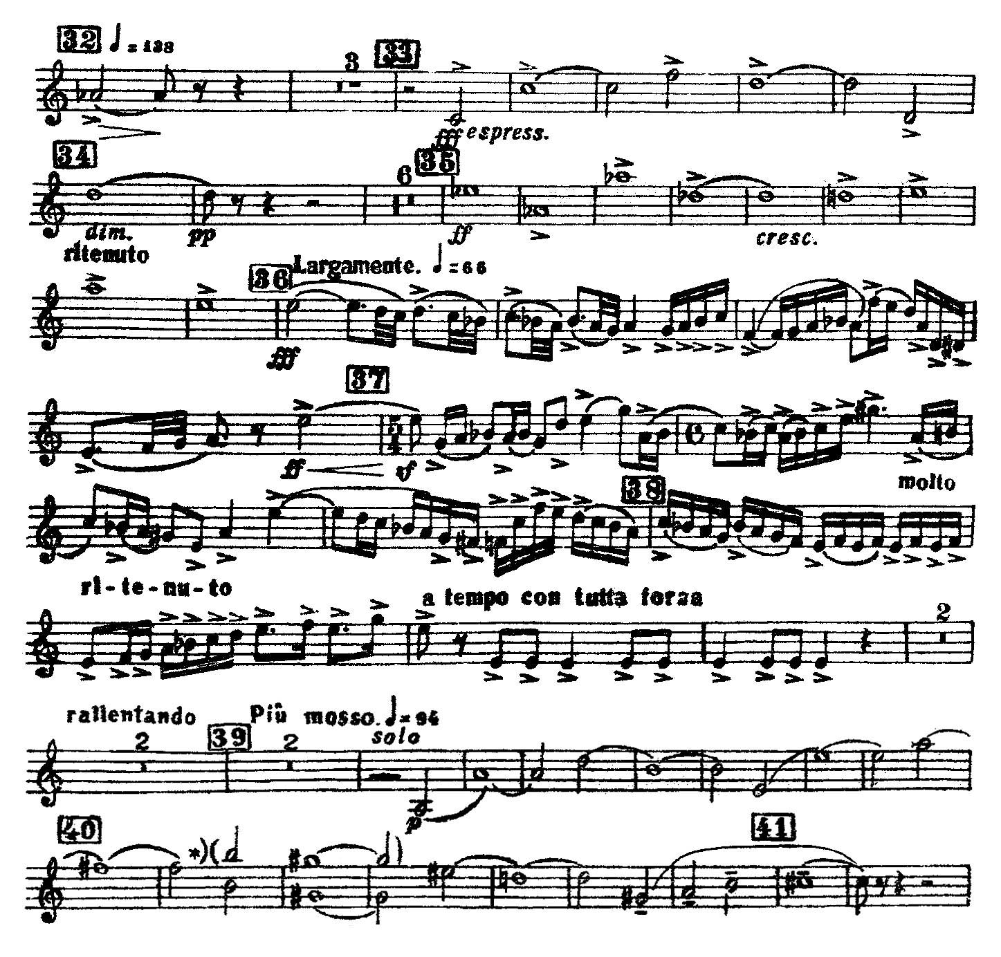 piedestal Mariner Forbandet Horn: Shostakovich: Symphony No. 5, Mvt. I Excerpts – Orchestra Excerpts
