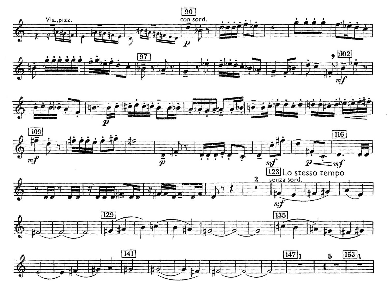 Bartok_Concerto_for_Orchestra orchestra audition excerpt Trumpet 3a