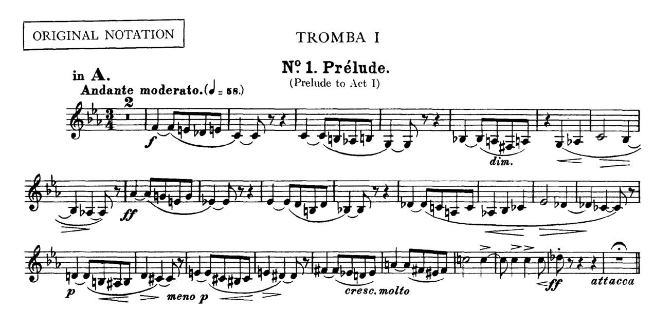 Trumpet Bizet Carmen Prelude To Act I Beginning Until M 28