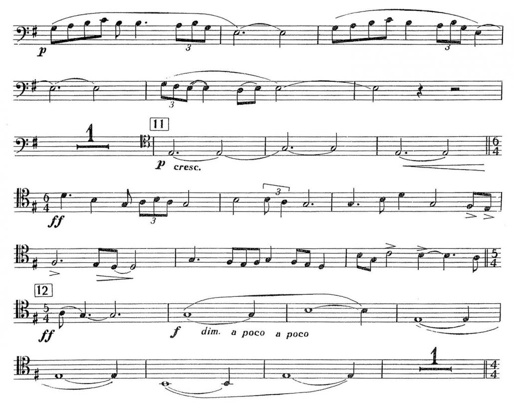 Trombone Respighi Pines of Rome, (2 Excerpts) Orchestra Excerpts